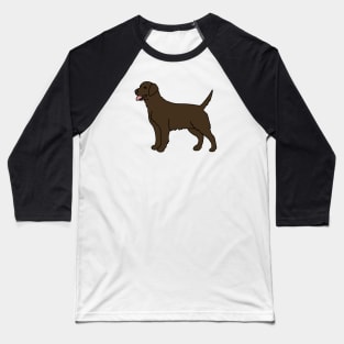 Chocolate Labrador Baseball T-Shirt